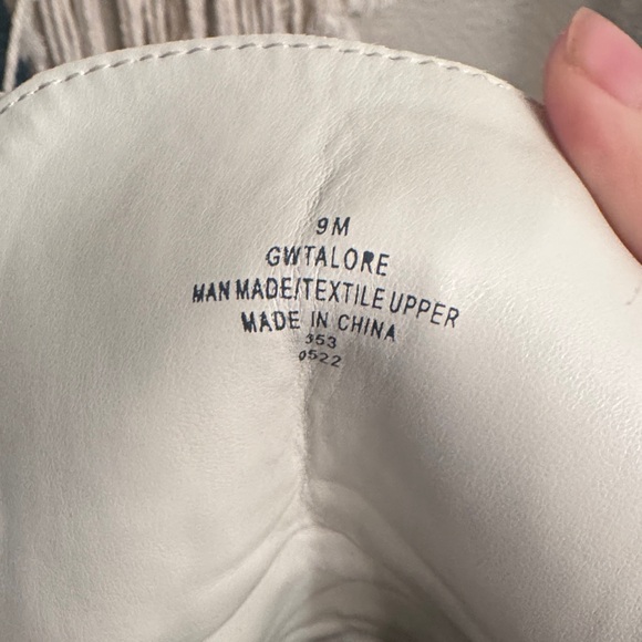 Elegant white Lace-Up High Heel Boots - Picture 3 of 6